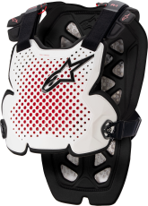 Протекторна броня ALPINESTARS A-1 PRO BLACK/RED/WHITE