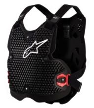 Jachetă de protecție ALPINESTARS BIO ACTION V2 CHEST PRO BK/WT