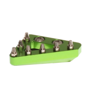 Резервен връх за лост за спирачка RFX Pro Replacement CNC Solid Rear Brake Lever Tip (Green)