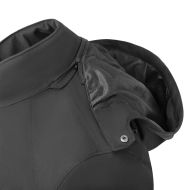 Μπουφάν μοτοσικλέτας softshell SECA DISTRICT ΜΑΥΡΟ