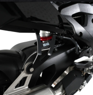 Suport evacuare R&G RACING negru pentru BMW S1000XR