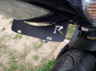 Suport plăcuță de înmatriculare R&G RACING Bad Boy pentru Suzuki GSX-R1000 05-06