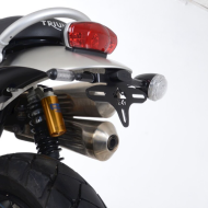 Βάση πινακίδας κυκλοφορίας R&G RACING - Μαύρη Triumph 1200 Scrambler XC/XE 19-24