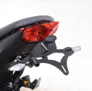 Suport pentru plăcuța de înmatriculare R&G RACING - Negru Yamaha MT-09 (SP)