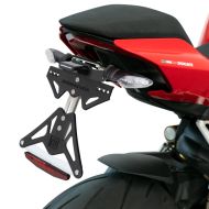 Стойка за номер за оригинални мигачи BARRACUDA Ducati Panigale/Streetfighter V4/V2