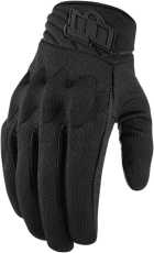 Mănuși moto textile ICON ANTHEM 2 - NEGRE