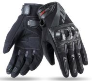 Mănuși din material textil 70 DE grade SUMMER NAKED BLACK/GREY