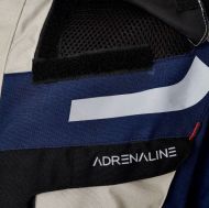 Geacă moto textilă ADRENALINE CAMELEON 2.0 BEIGE/MARINE