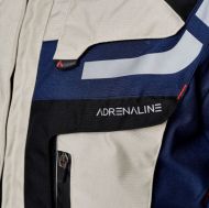 Geacă moto textilă ADRENALINE CAMELEON 2.0 BEIGE/MARINE