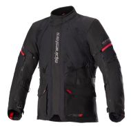 Υφασμάτινο μπουφάν μοτοσικλέτας ALPINESTARS MONTEIRA DRYSTAR XF ΜΑΥΡΟ/ΚΟΚΚΙΝΟ