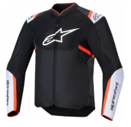 Jachetă textilă pentru motocicletă ALPINESTARS T-SPS AIR V2 BLK/WHT/RED FLUO