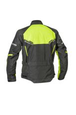 Текстилно мото яке Lindstrands Lomsen Black/HV yellow