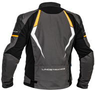 Текстилно мото яке Lindstrands Sandvik Black/Оrange
