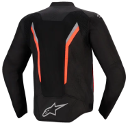 Jachetă textilă ALPINESTARS AST AIR V3 NEGRU/GRI/ROȘU FLUO