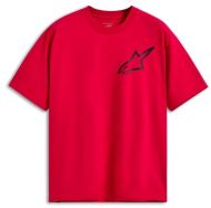 Тениска ALPINESTARS SS CSF OVERSIZED ONE RED