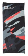 Κολάρο ALPINESTARS BUFF MOGRESS μαύρο/κόκκινο φλούο