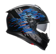 Cască AGV K7 MPLK GENISYS NEGRU MAT/ALBASTRU/GRI