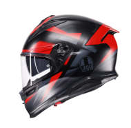 Cască AGV K7 MPLK GLIMPSE NEGRU MAT/ROȘU