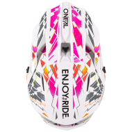 Children's helmet O'NEAL 1SERIES STIXX WHITE/MULTI V.27