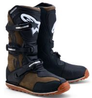 Μπότες ALPINESTARS TECH-T ΚΑΦΕ ΜΑΥΡΟ ΓΟΥΜ
