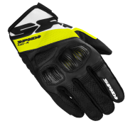 Mănuși moto SPIDI FLASH-R EVO NEGRU/GALBEN FLUO