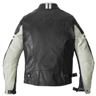 Geacă moto din piele SPIDI VINTAGE Ice/Negru