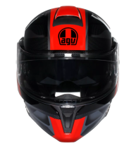 Модуларна каска AGV STREETMODULAR LEDRO BLACK/RED
