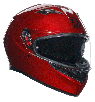КАСКА AGV K3 - MONO COMPETIZIONE RED