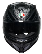 Helmet K7 MPLK DAMASCUS BLACK/SILVER