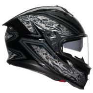 Helmet K7 MPLK DAMASCUS BLACK/SILVER