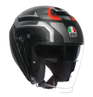 Каска за скутер AGV IRIDES ZURIGO BLACK/GREY