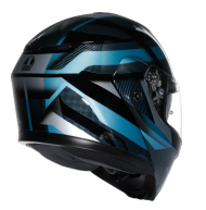 Модуларна каска AGV STREETMODULAR LEDRO MATT BLACK/POWDER BLUE