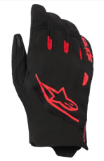 Mănuși ALPINESTARS FASTER V3 Plasma Drystar® NEGRU/ROȘU FLUOR