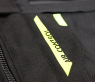 Jachetă motocicletă damă TRILOBITE 2091 Rideknow Tech-Air® NEGRU/GALBEN FLUO