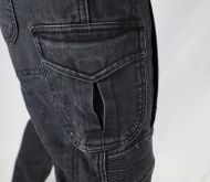 Motorcycle jeans TRILOBITE ACID SCRAMBLER 2.0 BLACK AAA