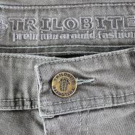 Дамски мото дънки TRILOBITE 661 PARADO REGULAR FIT GREY