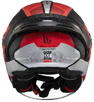 Scooter helmet MT COSMO SV CRUISER B5 RED