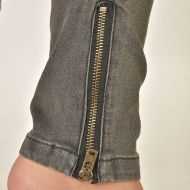 WOMEN'S MOTORCYCLE JEANS TRILOBITE 1665 MICAS URBAN GRAY