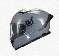 Каска MT BRAKER SV SOLID A12 GLOSS GRAY
