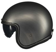 Scooter helmet MT LE MANS 2 S SV SCRATCHED CHROME