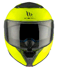 Casca deschisa MT ATOM 2 SV A3 GALBEN FLUO