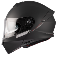 Casca deschisa MT GENESIS A1 BLACK MATT
