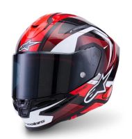 Каска ALPINESTARS S-R7 KINETIS BK/WH/RD