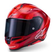 Каска ALPINESTARS S-R7 A-Core RED/WHITE GLOSSY