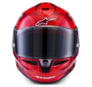 Каска ALPINESTARS S-R7 A-Core RED/WHITE GLOSSY