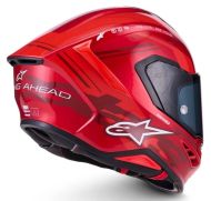 Каска ALPINESTARS S-R7 A-Core RED/WHITE GLOSSY