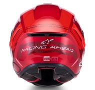 Каска ALPINESTARS S-R7 A-Core RED/WHITE GLOSSY