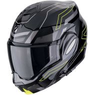 Каска Scorpion Exo-TECH EVO CONQUER Black/Neon/Yellow