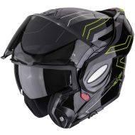 Каска Scorpion Exo-TECH EVO CONQUER Black/Neon/Yellow