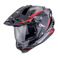 Helmet Scorpion Exo ADF-9000 Air Feat Black/Silver/Red